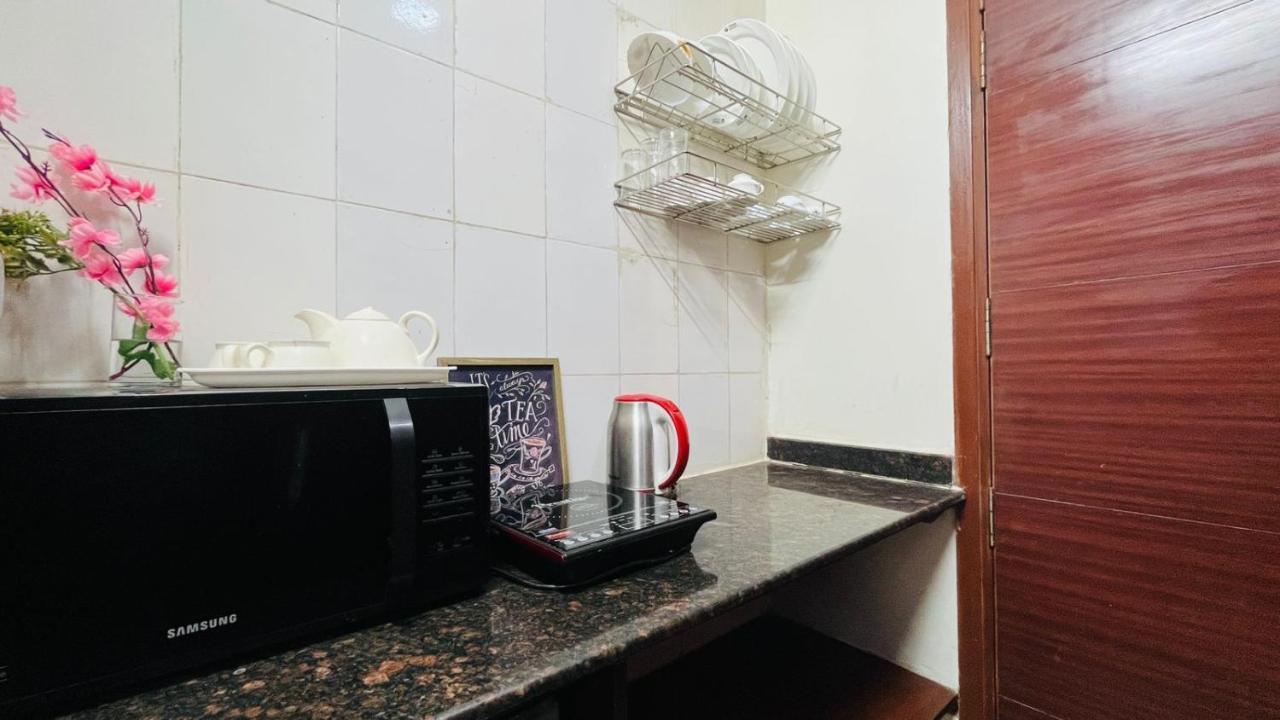 Bluo Cozy Studio With Balcony - Green Park Hkv Apartment New Delhi Ngoại thất bức ảnh